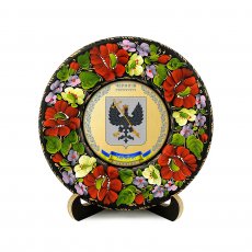 ТАРІЛКА - ЧЕРНІГІВ ГЕРБ ЗОЛОТО ТАРІЛКА - ЧЕРНІГІВ ГЕРБ ЗОЛОТО