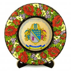 ТАРІЛКА - ДНІПРОПЕТРОВЩИНА ГЕРБ ЗОЛОТО ТАРІЛКА - ДНІПРОПЕТРОВЩИНА ГЕРБ ЗОЛОТО