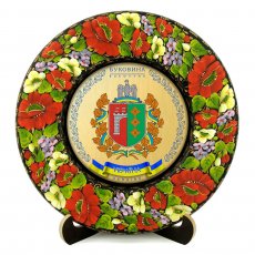 ТАРІЛКА - БУКОВИНА ГЕРБ ЗОЛОТО ТАРІЛКА - БУКОВИНА ГЕРБ ЗОЛОТО