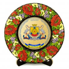 ТАРІЛКА - КРОПИВНИЦЬКИЙ ГЕРБ ЗОЛОТО