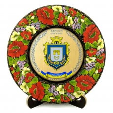 ТАРІЛКА - ХЕРСОН ГЕРБ ЗОЛОТО ТАРІЛКА - ХЕРСОН ГЕРБ ЗОЛОТО